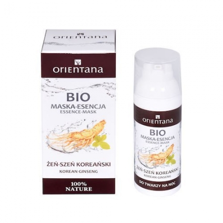 ORIENTANA Bio maska ESENCJA ŻEŃSZEŃ KOREAŃSKI 50ml